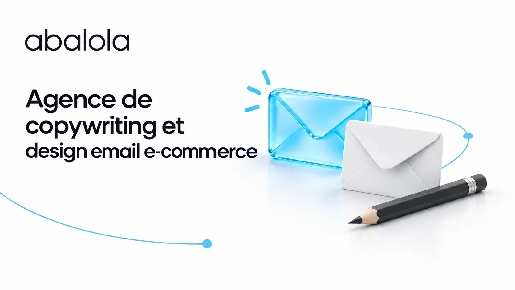 Copywriting et design email e-commerce · Abalola