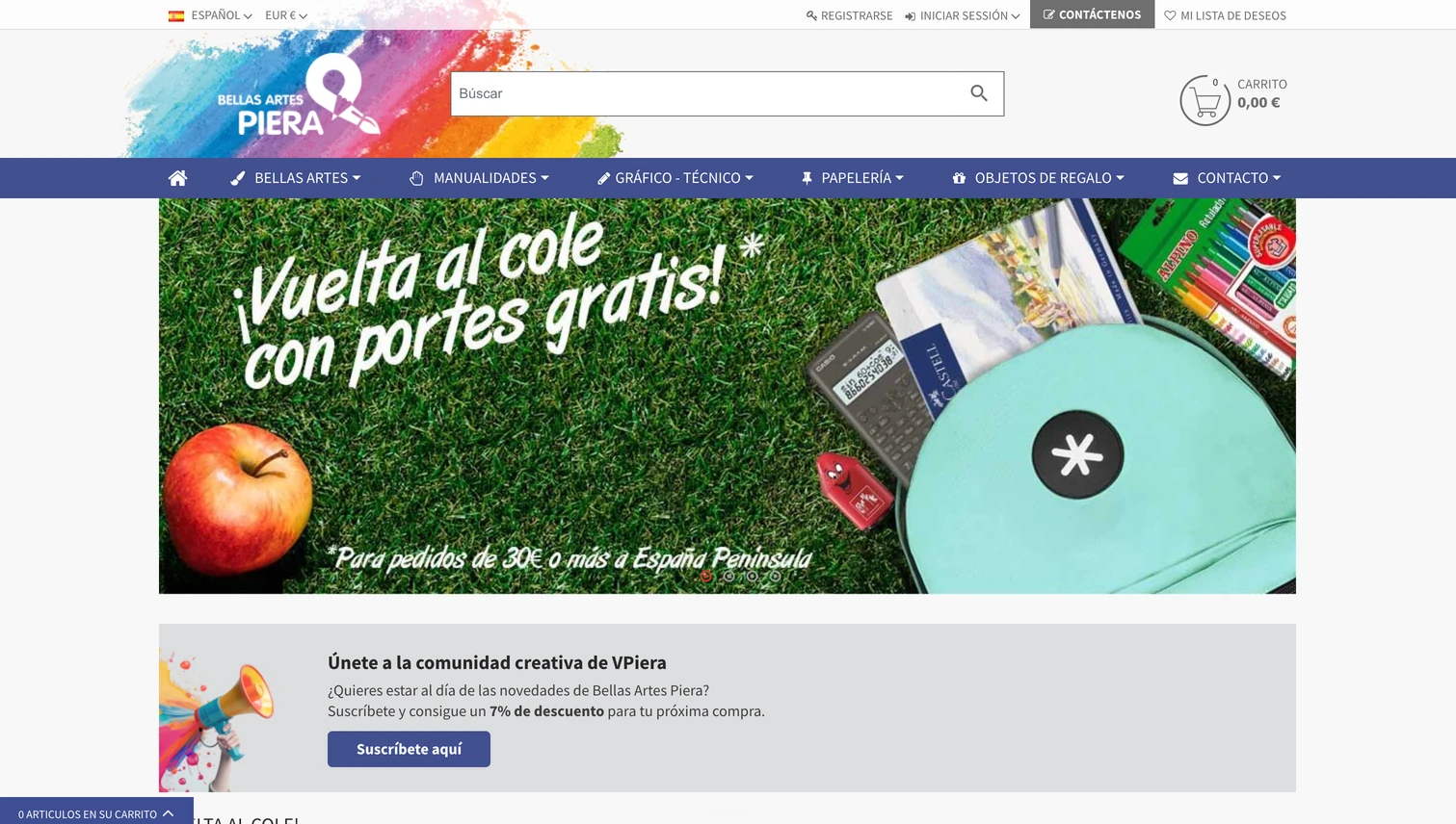 Tienda online de Vicenç Piera